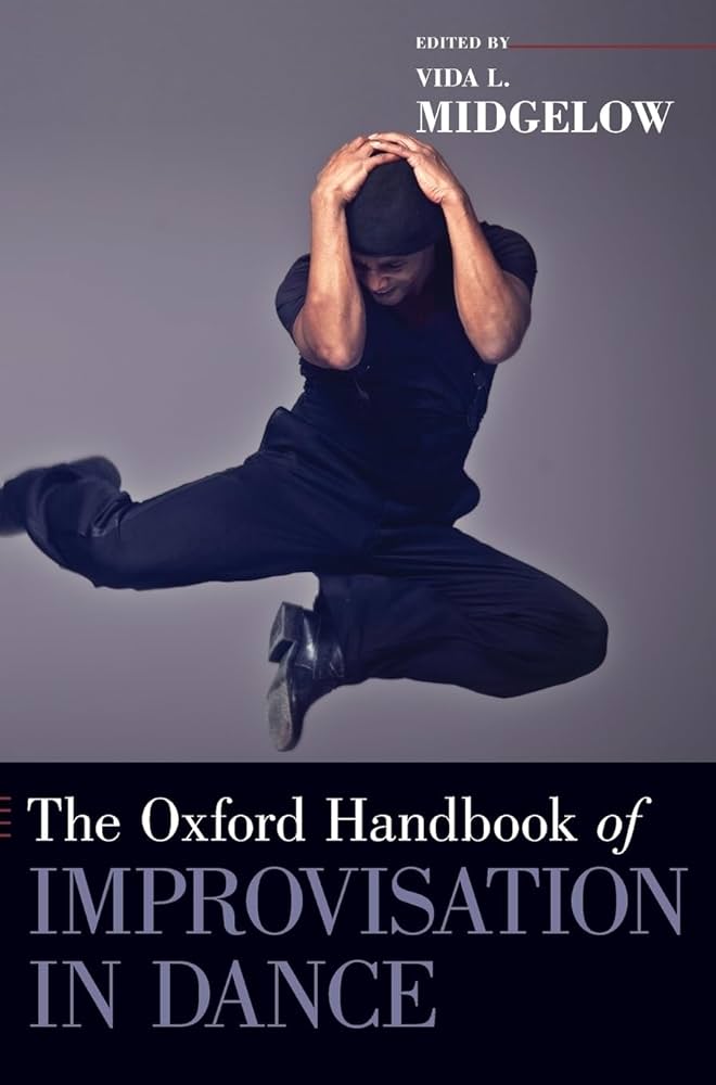 Book cover featuring an image of a man jumping with both legs in attitude and grabbing the back of his head, looking down.